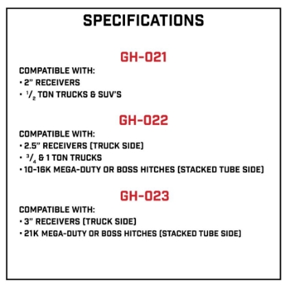 Picture of GH023 Gen-Y Hitch Trailer Hitch Pin