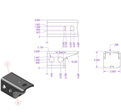 Picture of GH0162 Gen-Y Hitch Pintle Hook Hardware