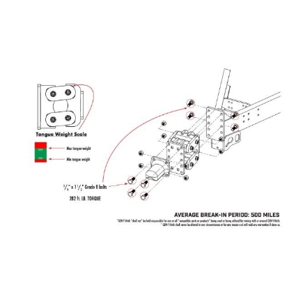 Picture of GH10083 Gen-Y Hitch Trailer Hitch Ball Mount