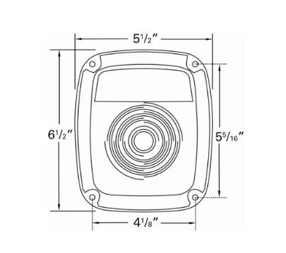 Picture of 91302 Grote Industries Turn Signal-Parking-Side Marker Light Lens
