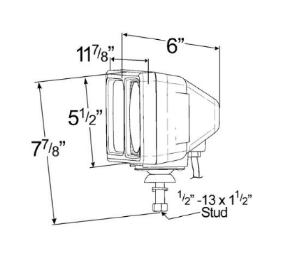 Picture of 642614 Grote Industries Snow Plow Light