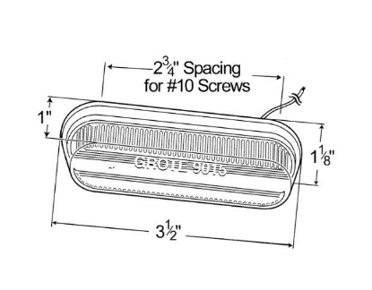 Picture of 45253 Grote Industries Clearance Light