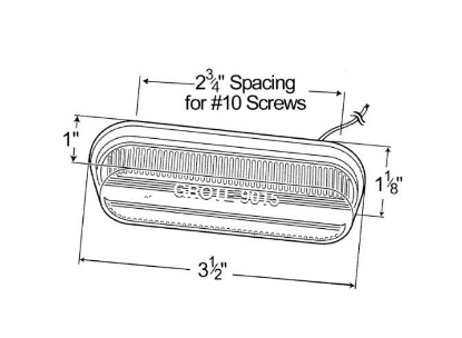 Picture of 45252 Grote Industries Clearance Light