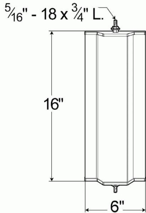 Picture of 16244 Grote Industries Exterior Mirror