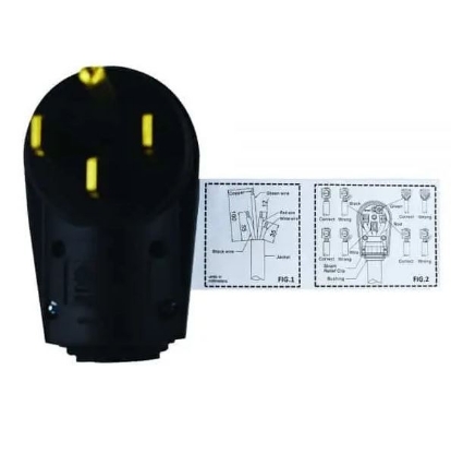 Picture of 50APLUG Hughes Auto Power Cord Plug End