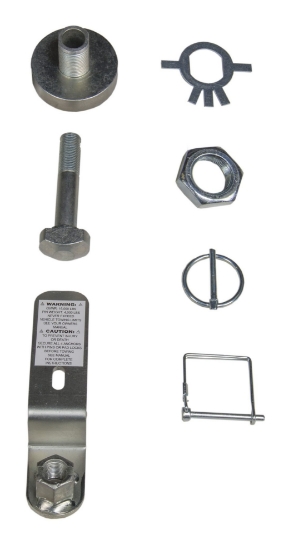 Picture of 33101 Husky Towing Fifth Wheel Trailer Hitch Mount Kit Hardware