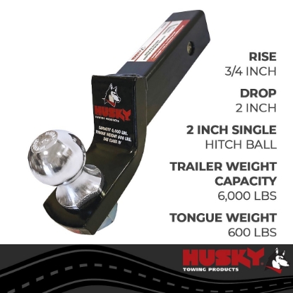 Picture of 31366 Husky Towing Trailer Hitch Ball Mount