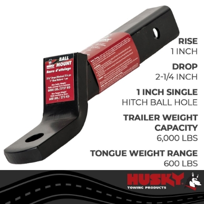 Picture of 31362 Husky Towing Trailer Hitch Ball Mount