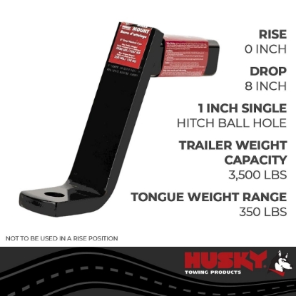 Picture of 31361 Husky Towing Trailer Hitch Ball Mount