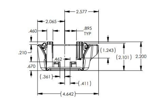 Picture of 771413 Lippert Components Awning Idler Cover