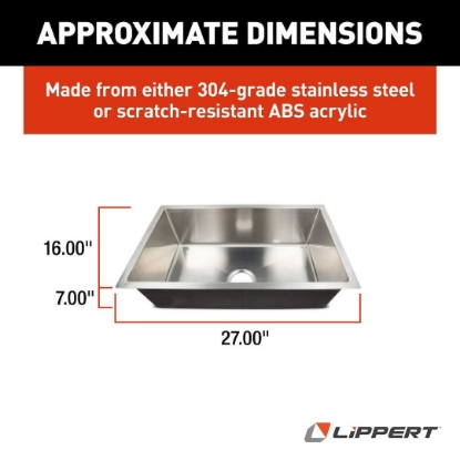 Picture of 385313 Lippert Components Sink