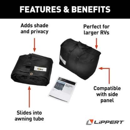 Picture of 3797820615 Lippert Components Awning Sunshade