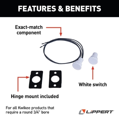 Picture of 379400 Lippert Components Entry Step Switch