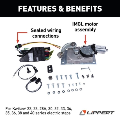 Picture of 379145 Lippert Components Entry Step Motor/ Gearbox Upgrade