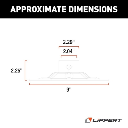 Picture of 377962 Lippert Components Leveling Jack Foot Pad