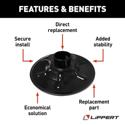 Picture of 377962 Lippert Components Leveling Jack Foot Pad