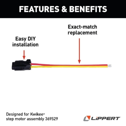 Picture of 369413 Lippert Components Entry Step Wiring Harness