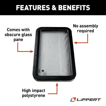 Picture of 363370 Lippert Components Entry Door Window Frame