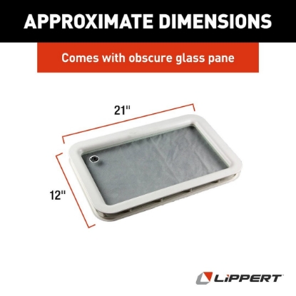 Picture of 363369 Lippert Components Entry Door Window Frame