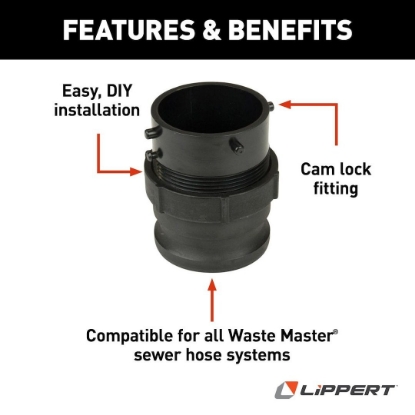 Picture of 360785 Lippert Components Sewer Hose Connector