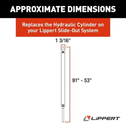 Picture of 342328 Lippert Components Slide Out Linear Actuator