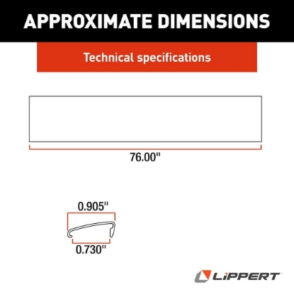 Picture of 326191 Lippert Components Screen Door Trim