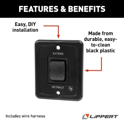 Picture of 308474 Lippert Components Awning Switch