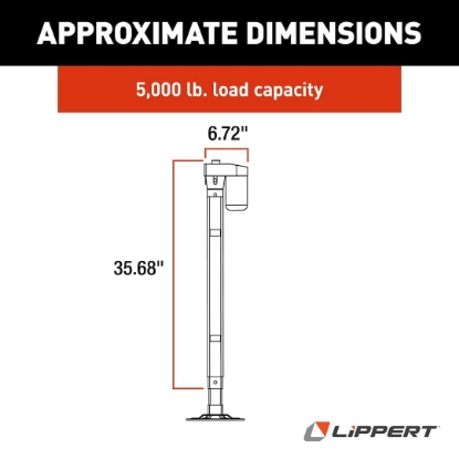 Picture of 305340 Lippert Components Leveling Jack