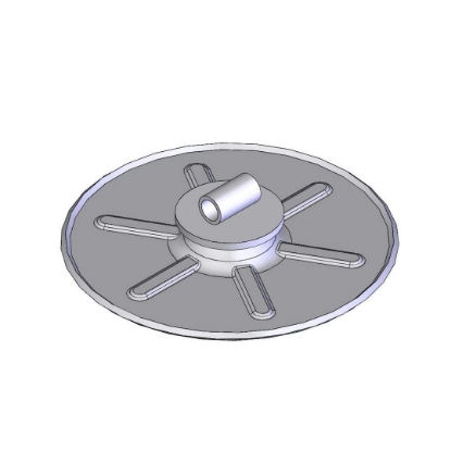 Picture of 297788 Lippert Components Trailer Landing Gear Foot