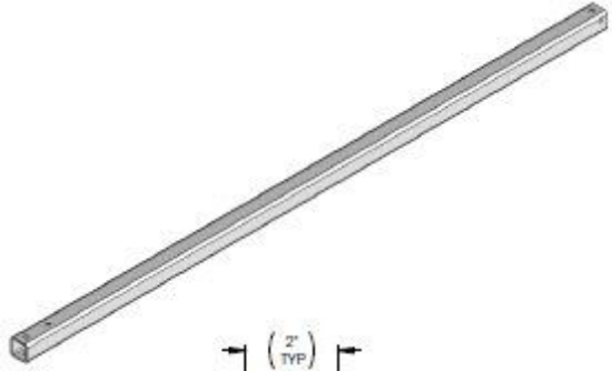 Picture of 296090 Lippert Components Slide Out Drive Shaft