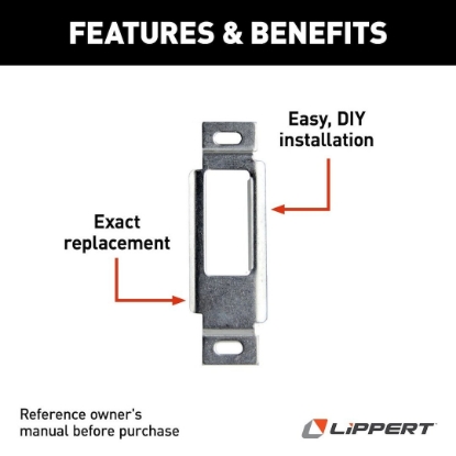 Picture of 314301 Lippert Components Access Door Latch Cover Plate