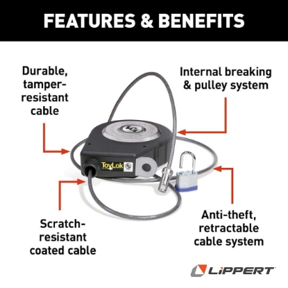 Picture of 337120 Lippert Components Cable Lock