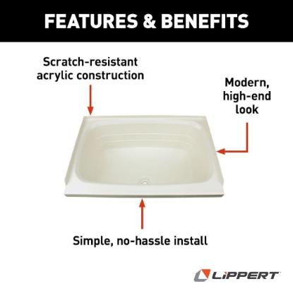 Picture of 209661 Lippert Components Bathtub