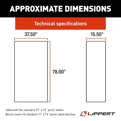 Picture of 2023051696 Lippert Components Tablecloth