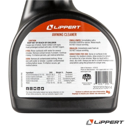 Picture of 2022013914 Lippert Components Awning Cleaner