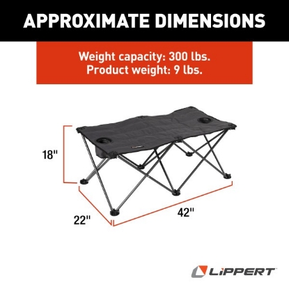 Picture of 2021123295 Lippert Components Camping Ottoman