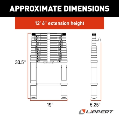 Picture of 2021097938 Lippert Components Utility Ladder