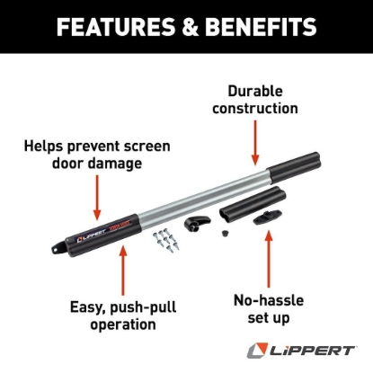 Picture of 2021000090 Lippert Components Screen Door Push Bar