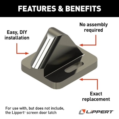 Picture of 198252 Lippert Components Screen Door Latch Striker