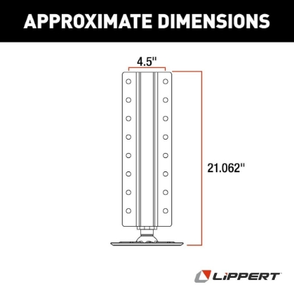 Picture of 19586010 Lippert Components Leveling Jack