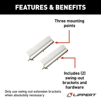 Picture of 182496 Lippert Components Camper Jack Bracket