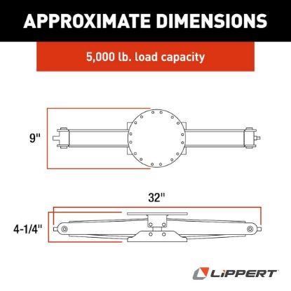 Picture of 285332 Lippert Components Leveling Jack