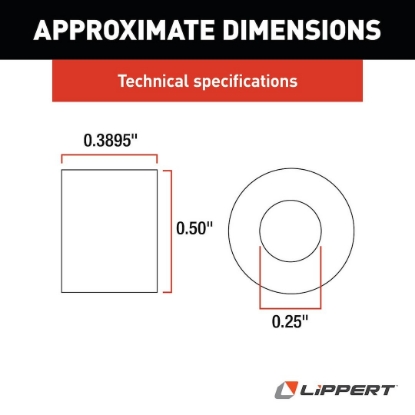 Picture of 128958 Lippert Components Entry Step Motor Spacer