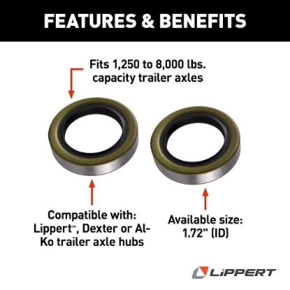 Picture of 333960 Lippert Components Trailer Wheel Bearing Seal