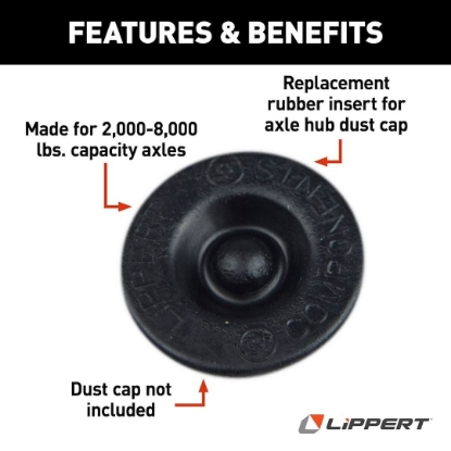 Picture of 693722 Lippert Components Trailer Wheel Bearing Dust Cap O-Ring