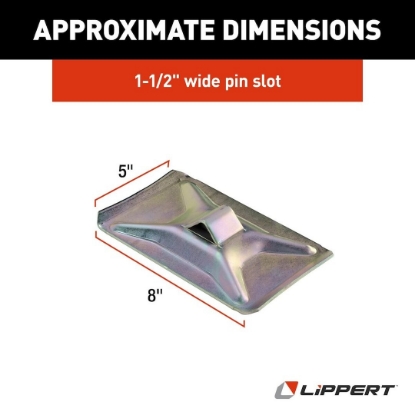 Picture of 700052 Lippert Components Trailer Landing Gear Foot