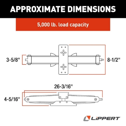 Picture of 285325 Lippert Components Leveling Jack