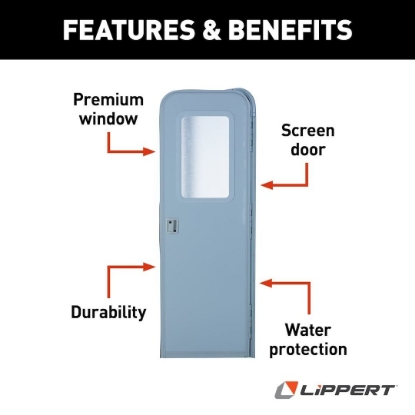 Picture of V000384493 Lippert Components Entry Door