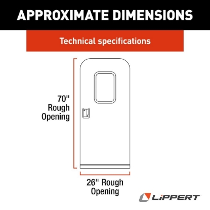 Picture of V000381469 Lippert Components Entry Door
