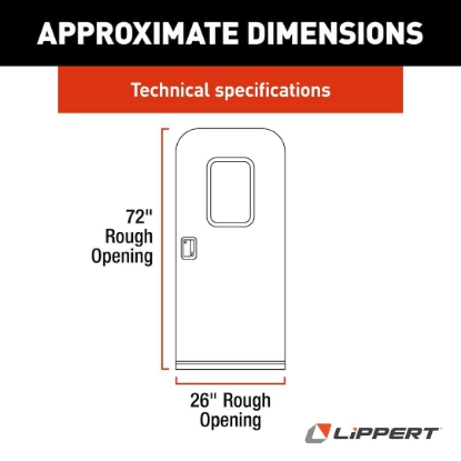 Picture of V000040259 Lippert Components Entry Door